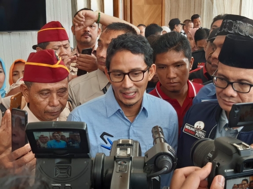 Menang di Riau, Sandiaga Uno: Masyarakat Menginginkan Perubahan yang Lebih Baik