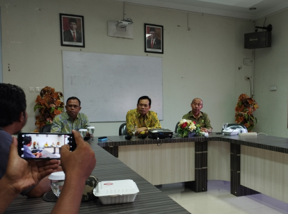 Profesor Iwantono Calonkan Diri Sebagai Rektor Unri Periode 2022-2026