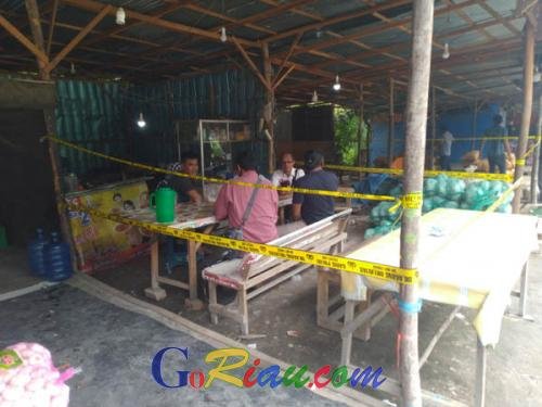 Rampok Tembak Toke Sayur di Pasar Induk AKAP Pekanbaru