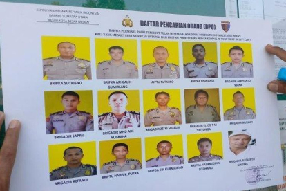 15 Personel Polrestabes Medan Buron Kasus Perampokan, Ini Daftar Nama dan Fotonya