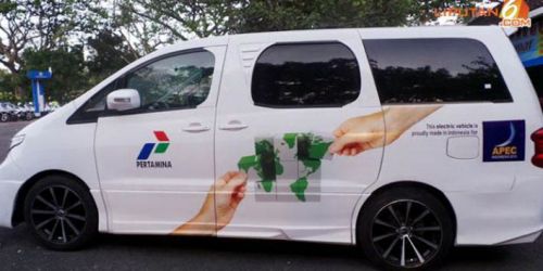 Pertamina Sumbang 6 Mobil Listrik Mewah ke Unri dan 5 Perguran Tinggi