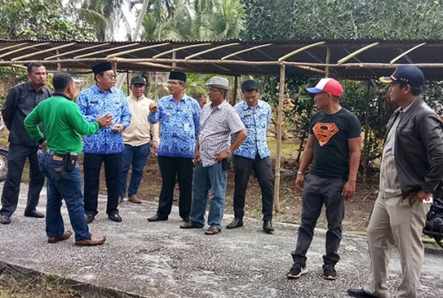 Sekda Tinjau Persiapan MTQ Kepulauan Meranti X Tahun 2018, Pembangunan Sudah Mencapai 70 Persen