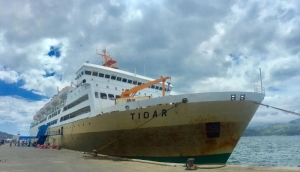 GoRiau Cegah Penumpang KM Tidar Bunuh Diri, Kepala Stasiun Radio Pantai Tercebur ke Laut dan Hilang