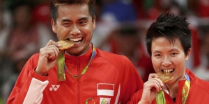 GoRiau Setelah Sabet Medali Emas Olimpiade, Tontowi Berniat Umrah bersama Istri