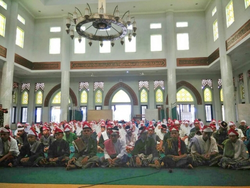 Koramil 03/Siak Gelar Aksi Doa Bersama di Masjid Sultan Abdul Jalil Muzafarsyah
