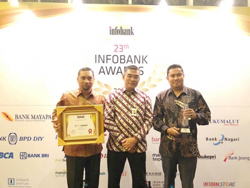 Lagi, Bank Riau Kepri Raih Platinum Award Kinerja Keuangan Sangat Bagus 10 Tahun Berturut-Turut