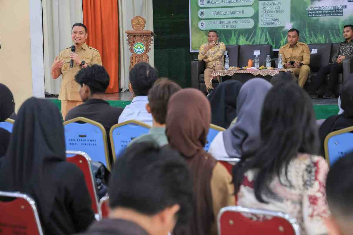 Wawako Pekanbaru Ajak Kampus Bergerak, Jangan Cuma Andalkan Petugas Kebersihan