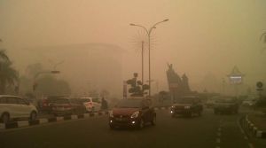 GoRiau Udara Pekanbaru Semakin Tak Sehat, 1.705 Warga Terserang ISPA