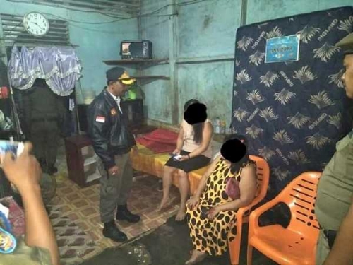 Razia Panti Pijat di Pangkalan Kerinci, Petugas Satpol PP Dapati Pasangan Setengah Bugil