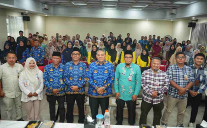 BRK Syariah Kebut Digitalisasi Keuangan 22 Puskesmas di Inhil Lewat e-BLUD