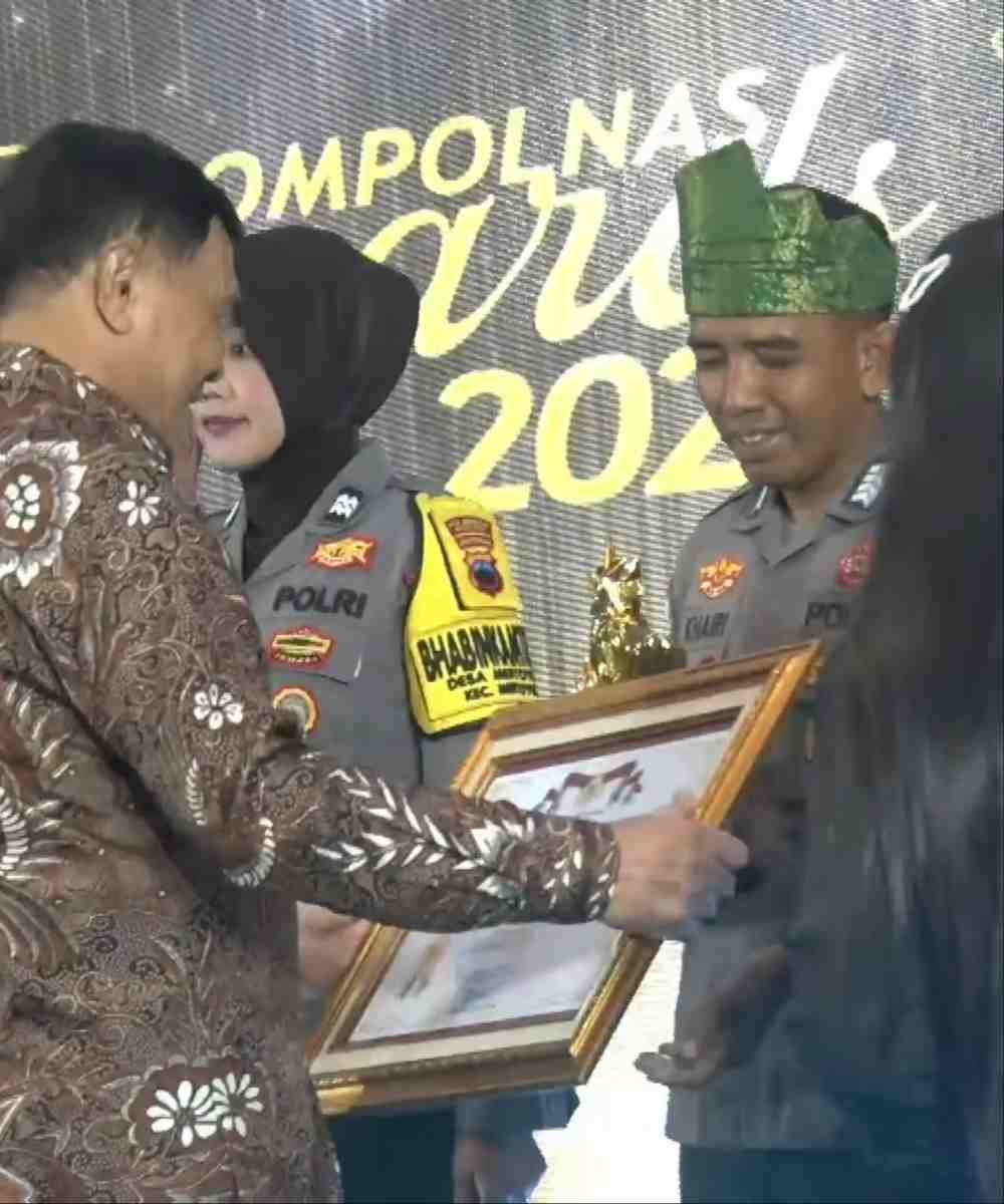 Bawa Pustaka Keliling ke Pelosok Meranti, Bripka Khairi Sabet Juara 1 Kompolnas Award 2026