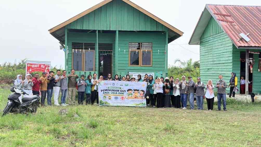 Siswa SMKN 4 Dumai Praktik Langsung Budidaya Hidroponik, Dukungan Swasta Siapkan Lulusan Vokasi Mandiri