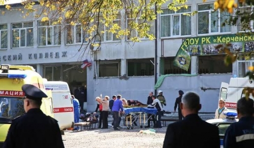 GoNews.co Mahasiswa Lakukan Penembakan Brutal dalam Kampus di Crimea, 19 Orang Tewas