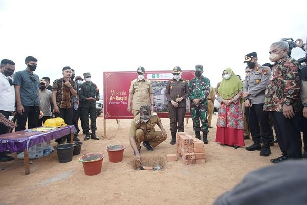 Dukung Pariwisata, Bank Riau Kepri dan Pemkab Inhil Bangun Surau di Selensen Point dan Tingkatkan Layanan Perbankan