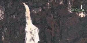 GoRiau Air Terjun Muncul di Gunung Uhud, Salah Satu Tanda Kiamat