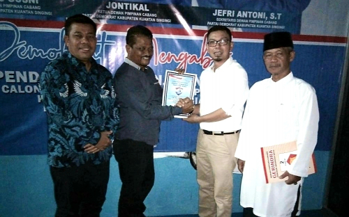 Nyalon Bupati Kuansing, Fahdiansyah Resmi Mundur sebagai Direktur RSUD Telukkuantan