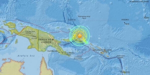 GoRiau Pasca Gempa 7,9 SR, Warga Pesisir Pantai Papua Nugini Berlarian ke Ketinggian
