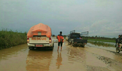 Banjir Pelalawan Meluas ke Empat Wilayah Kecamatan