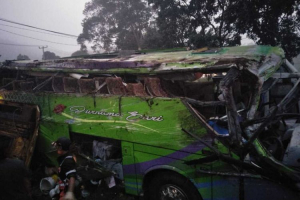 Bus Pariwisata Terguling, 8 Penumpang Tewas dan 30 Luka-luka, Ini Identitas Korban