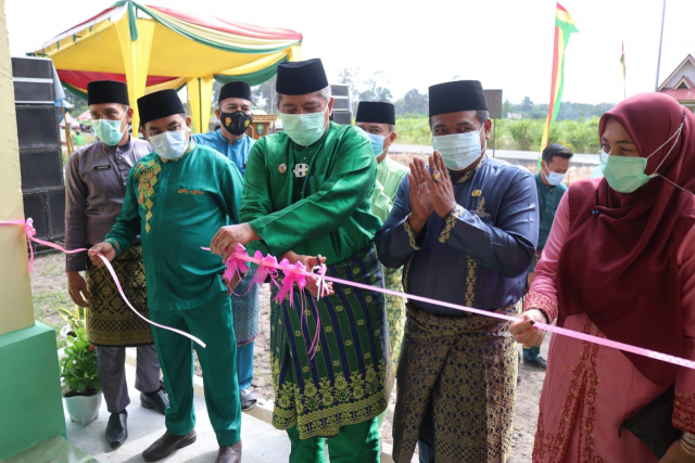 Kinerja Baik, Bapekam Kampung Merempan Hilir Dibuatkan Gedung Kerja Baru