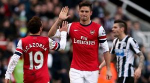 GoRiau Selamatkan Pernikahan, Giroud Tinggalkan Arsenal?