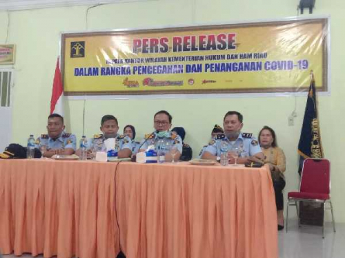 Rutan dan Lapas di Riau Tiadakan Jam Besuk Namun Sediakan Fasilitas <i>Video Call</i> untuk Warga Binaan