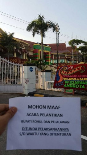 Negeri Seribu Suluk Kondusif Pasca Pembatalan Pelantikan Suparman