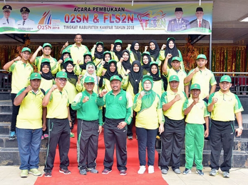 Kabupaten Kampar Gelar O2SN dan Festival Lomba Seni Tingkat SD dan SMP Selama Tiga Hari