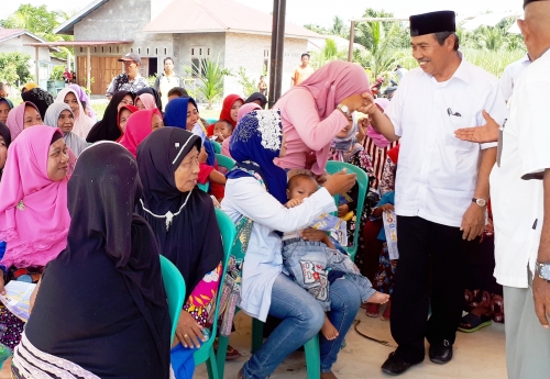 Di Bangko Pusako Rohil, Mantan Camat: Waktunya Singkat Saja, Calon Gubernur Riau Nomor 1 Pilihan Kita