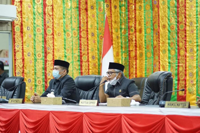 DPRD Kepulauan Meranti Gelar Rapat Paripurna Penyampaian LKPj Kepala Daerah Tahun 2020