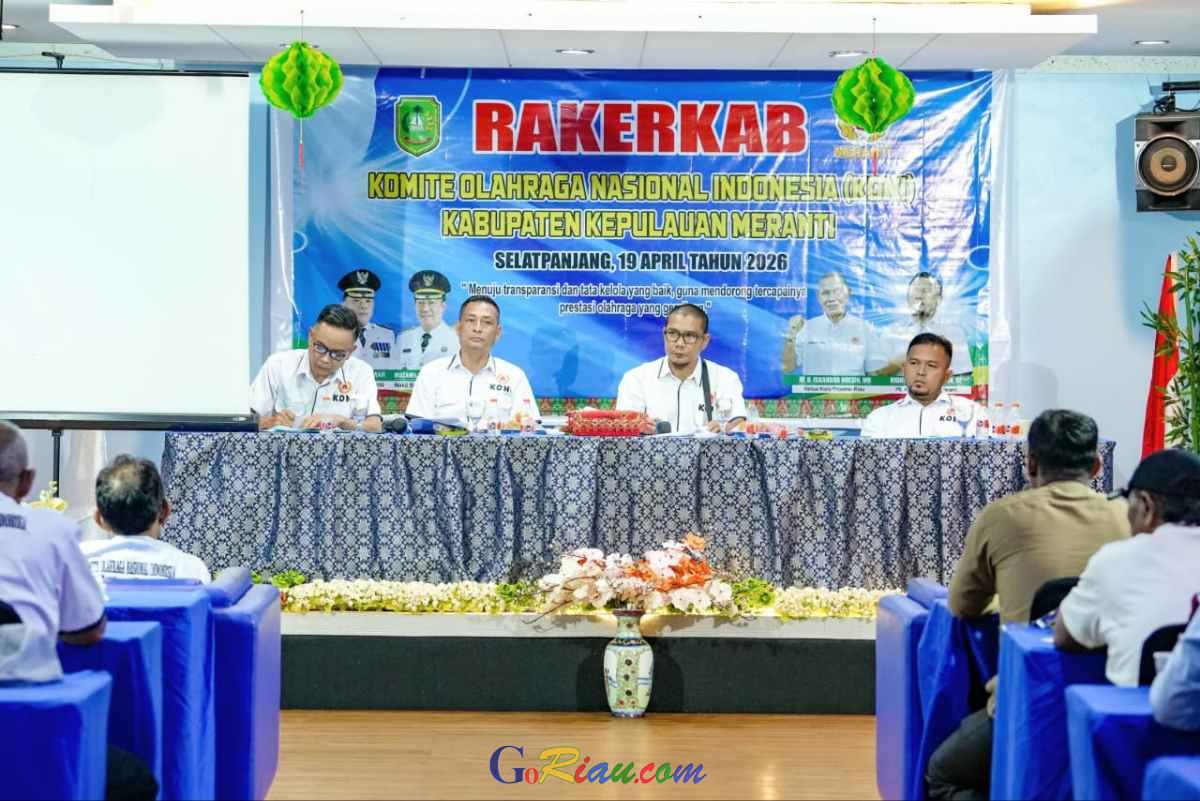 Rakerkab KONI Meranti 2026, Fokus Evaluasi Program dan Persiapan Musorkab