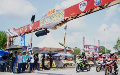 155 Pembalap Motor Ikuti Kejurnas Motoprix Region A Sumatra Putaran II Riau