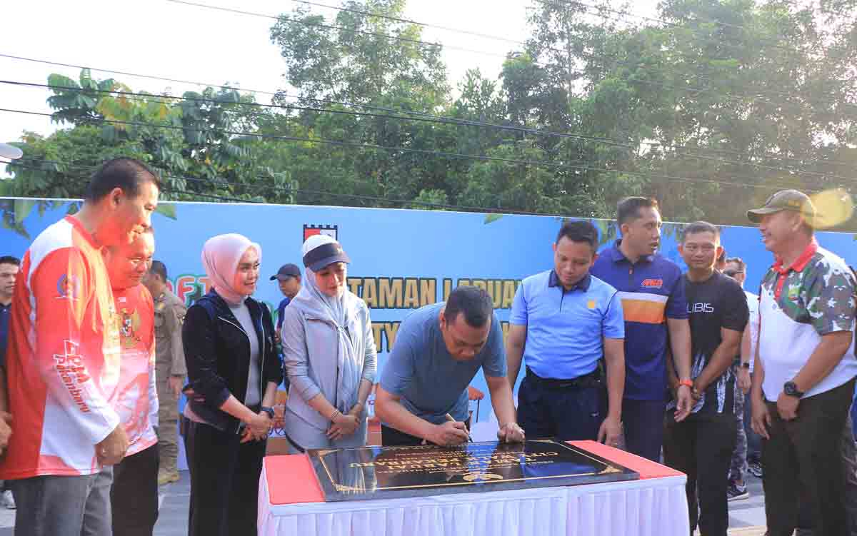 Dari Soft Opening Taman Labuai, Pj Walikota Pekanbaru: Tinggal Ditata Supaya Bisa Dikunjungi Warga