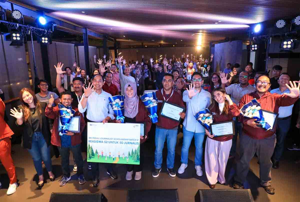 Malam Inagurasi BRI Fellowship Journalism 2024, 50 Jurnalis Resmi Peroleh Beasiswa S2 dari BRI