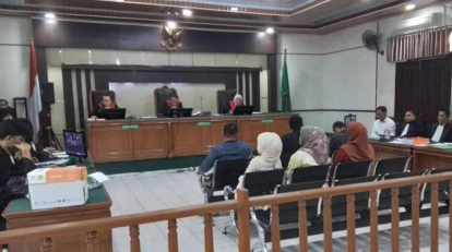 GoRiau Korupsi Dana PI Rokan Hilir Rp64 Miliar Empat Petinggi PT SPRH Diadili di Pekanbaru
