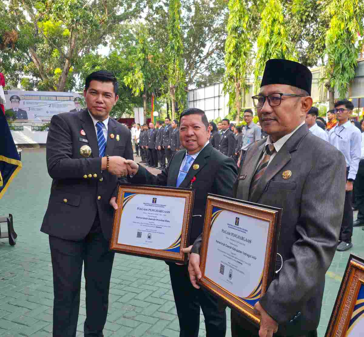 Tiga Tahun Berturut-turut, Pemprov Riau Raih Penghargaan Mitra Kerja Terbaik Kemenkum