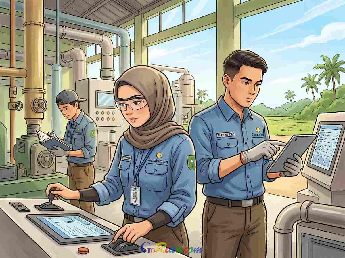 Tantangan Pemprov Riau Jamin Hak Pekerja, LKS Tripartit Resmi Dikukuhkan