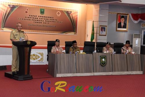 Gubernur Riau: Pramuka Perlu Berinovasi