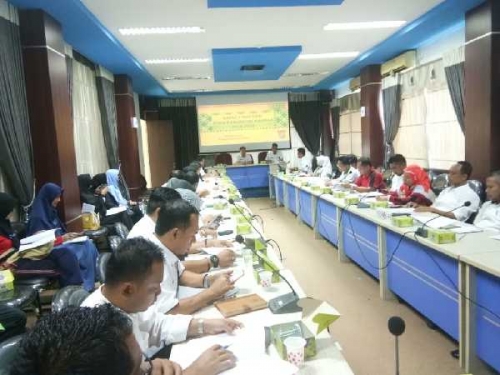 Pemkab Kampar Bahas Finalisasi RTRW Kabupaten Kampar 2018-2038