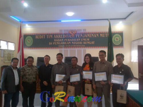 Jatuhkan Vonis Diatas Tuntutan JPU, WWF Internasional Beri Penghargaan pada PN Rengat Inhu