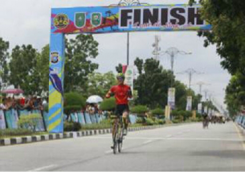 Pebalap Vietnam Juarai Etape I Tour de Siak
