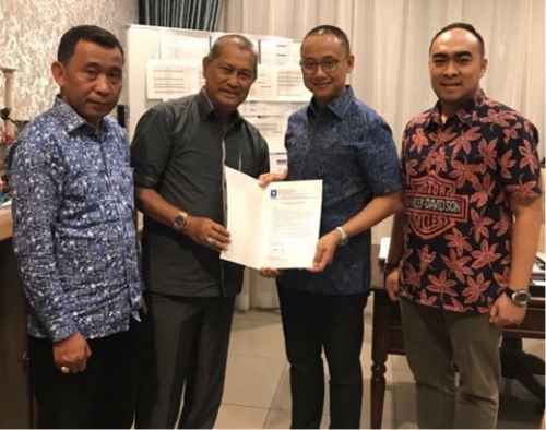 Irvan Herman: DPP PAN Rekomendasi Wardan dan Syamsudin Uti pada Pilkada Inhil 2018