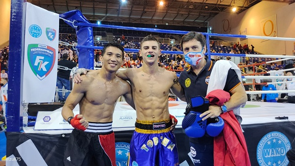 Brian Sempat Bikin Atlet Kickboxing Spanyol Kewalahan