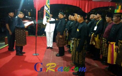 Kukuhkan Pengurus DPD LMB Meranti, Syarwan Hamid: Melayu Harus Ada dan Dianggap Ada