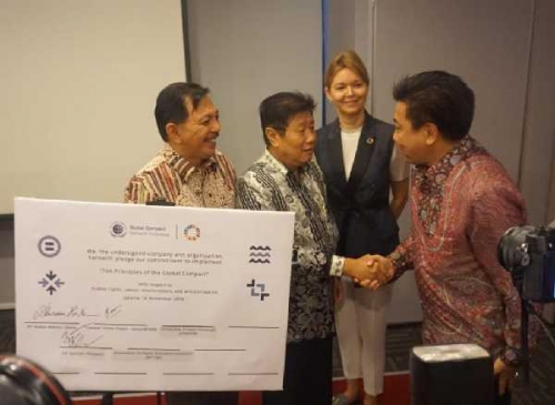 Komit Dukung SDG, PT RAPP Resmi Jadi Anggota Indonesia Global Compact Network