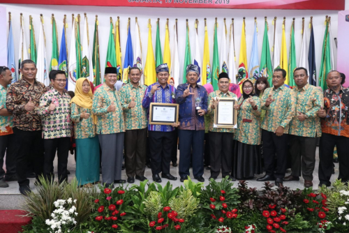 Bantu Wujudkan Indonesia Sehat, Siak Berhasil Raih Anugerah Swasti Saba Kategori Wiwerda