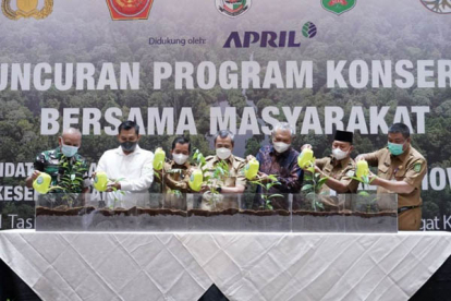 GoRiau DLHK Berharap Program Konservasi Bersama Masyarakat Diharapkan Dapat Tingkatkan Ekonomi