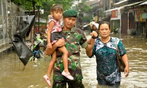 GoRiau Banjir Jakarta Sudah Renggut 9 Nyawa, 63 Ribu Jiwa Masih Mengungsi