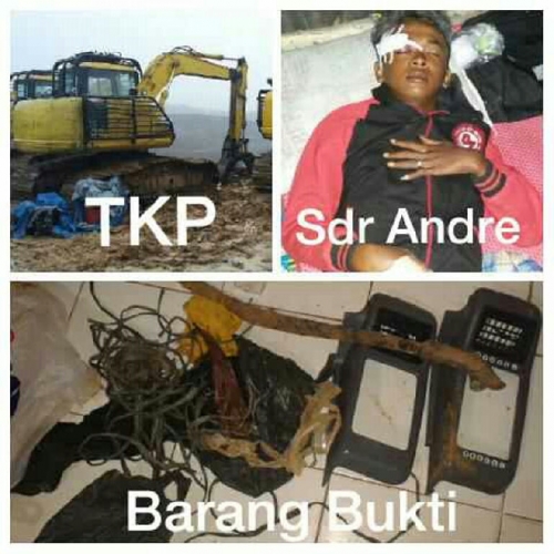 Komputer Excavator Dijagal Maling, PT STL di Inhu Rugi Ratusan Juta