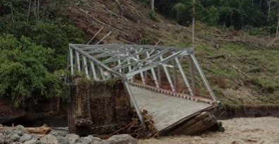 Jembatan Putus di Bengkulu Saat Warga Ramai Menyeberang, 4 Tewas dan 6 Hilang